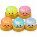 Squishy à perles et paillettes liquides – couleur surprise, 8,5 cm